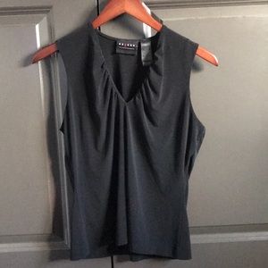 black v neck